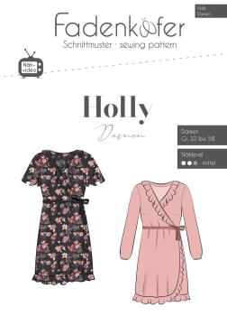 Papierschnittmuster - Wickelkleid Holly